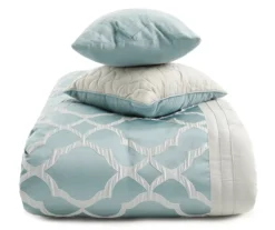 Broyhill Tiago Aqua 8-Piece Comforter Set -Broyhill 810459637 1