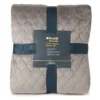 Broyhill Gray Velvet 3-Piece Quilt Set 1 Broyhill Gray Velvet 3-Piece Quilt Set -Broyhill 810460616 1