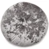 Jolie Gray Velvet Round Throw Pillow -Broyhill 810461694