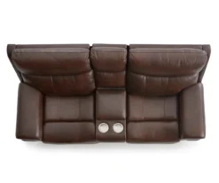 Wellsley Leather Power Reclining Console Loveseat 33 Wellsley Leather Power Reclining Console Loveseat -Broyhill 810469259 7