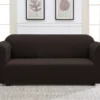 Chocolate Sofa Slipcover 2 Chocolate Sofa Slipcover -Broyhill 810498490 2