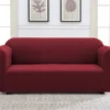 Wine Red Sofa Slipcover -Broyhill 810498493 2