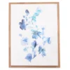 Blue Flowers Framed Canvas -Broyhill 810498697
