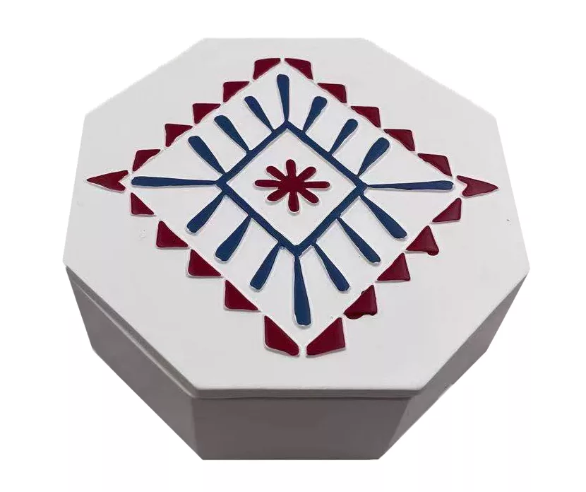 Decorative Storage Box & Vanity Mirror 4 Decorative Storage Box & Vanity Mirror - Image 2