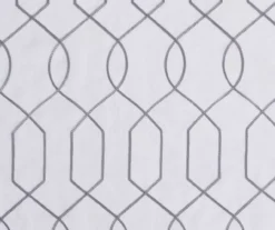 Broyhill Geo Sheer Grommet Curtain Panel Pair -Broyhill 810507511 2