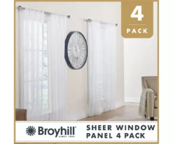 Broyhill Perfect Sheers 4-Piece Curtain Panel Set -Broyhill 810511113 5