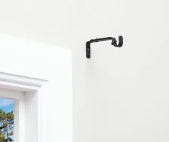 Legacy Black Adjustable Curtain Rod Brackets, 2-Pack -Broyhill 810524279 6