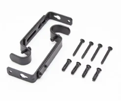 Legacy Black Adjustable Curtain Rod Brackets, 2-Pack -Broyhill 810524279 8