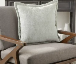 Bristol Sage Textured Chenille Oversize Throw Pillow -Broyhill 810539908 2
