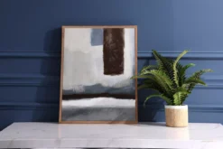 Brown & Gray Abstract 2 Wall Canvas 8 Brown & Gray Abstract 2 Wall Canvas -Broyhill 810546211 2