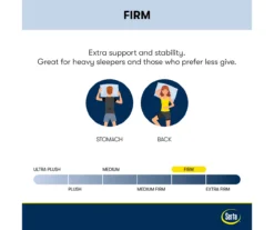 Perfect Sleeper Springdale King Firm Pillow Top Mattress -Broyhill 810551600 810551599 M8 2 2