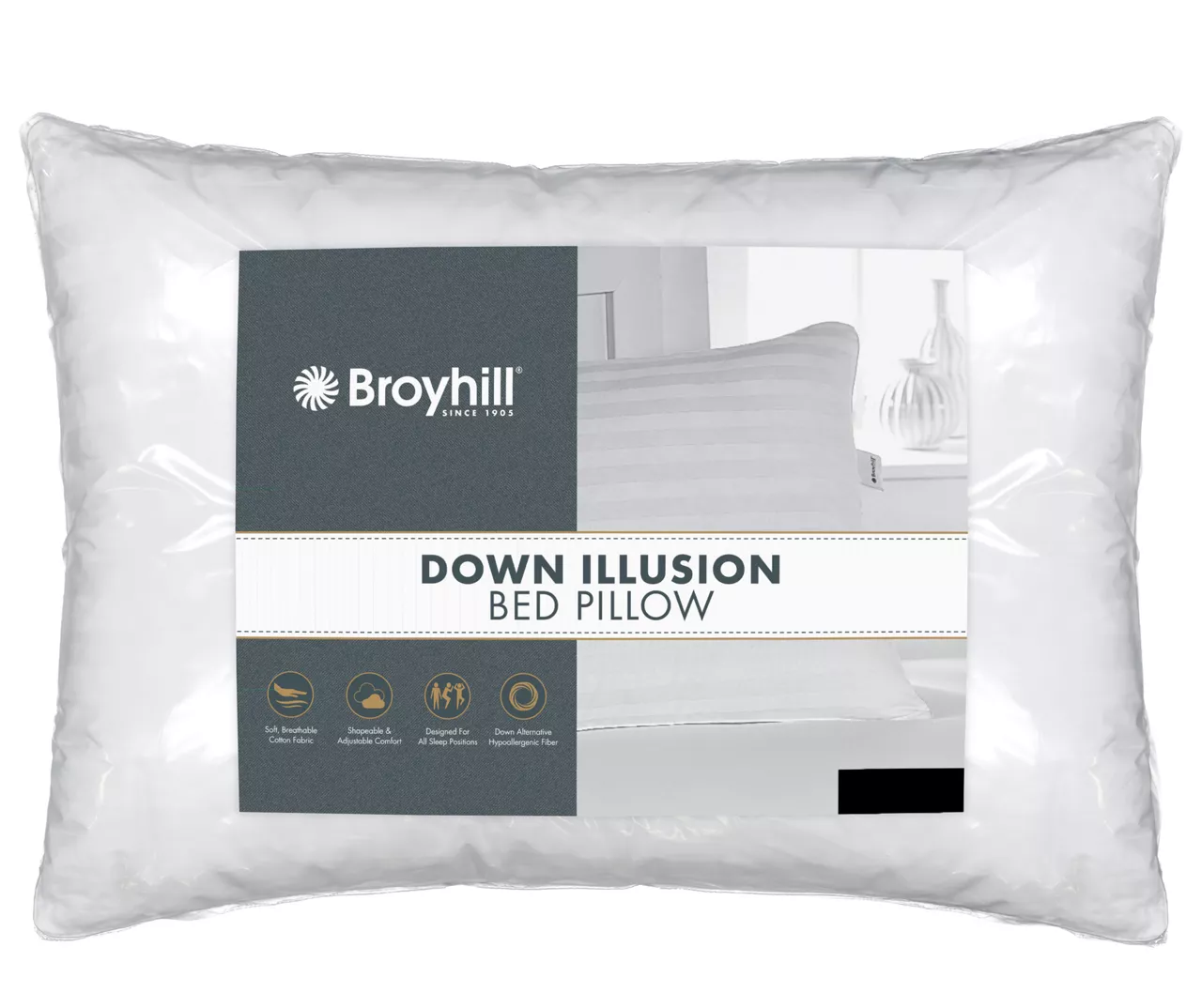 White Down Illusion Jumbo Pillow 3 White Down Illusion Jumbo Pillow