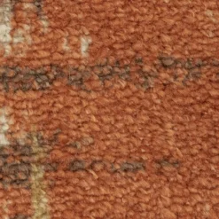 Broyhill Brown & Red Abstract Patchwork Accent Rug -Broyhill 810557489 6