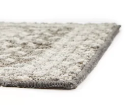 Broyhill Gray Braided Print Accent Rug -Broyhill 810557664 810557666 2