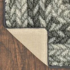 Broyhill Gray Braided Print Accent Rug -Broyhill 810557666 1
