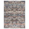 Broyhill Clifton Tan & Rust Floral Geometric Area Rug -Broyhill 810562553 810562557 810562561 1
