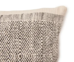 Hawthorne Black & White Geometric Square Throw Pillow 7 Hawthorne Black & White Geometric Square Throw Pillow -Broyhill 810565727 2