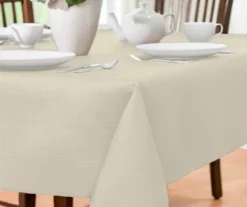 Broyhill Antique White Fabric Tablecloth 7 Broyhill Antique White Fabric Tablecloth -Broyhill 810569769