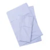 Denim Blue 300-Thread Count Twin 3-Piece Sheet Set -Broyhill 810575276 810575280 810575268 810575235