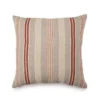 Gray & Red Stripe Throw Pillow 1 Gray & Red Stripe Throw Pillow -Broyhill 810591271 A0