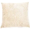 New Beginnings Brown Rice & White Loop Chenille Square Throw Pillow 2 New Beginnings Brown Rice & White Loop Chenille Square Throw Pillow -Broyhill 810591653 A0