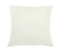New Beginnings Fog Green & White Arch Chenille Square Throw Pillow -Broyhill 810591654 A8 1