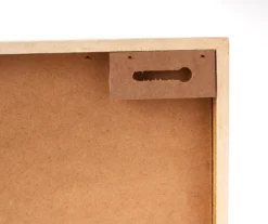 New Beginnings White & Brown Textured Abstract Framed Wall Art -Broyhill 810593886 A8 3