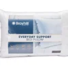 Everyday Support White Standard Pillow