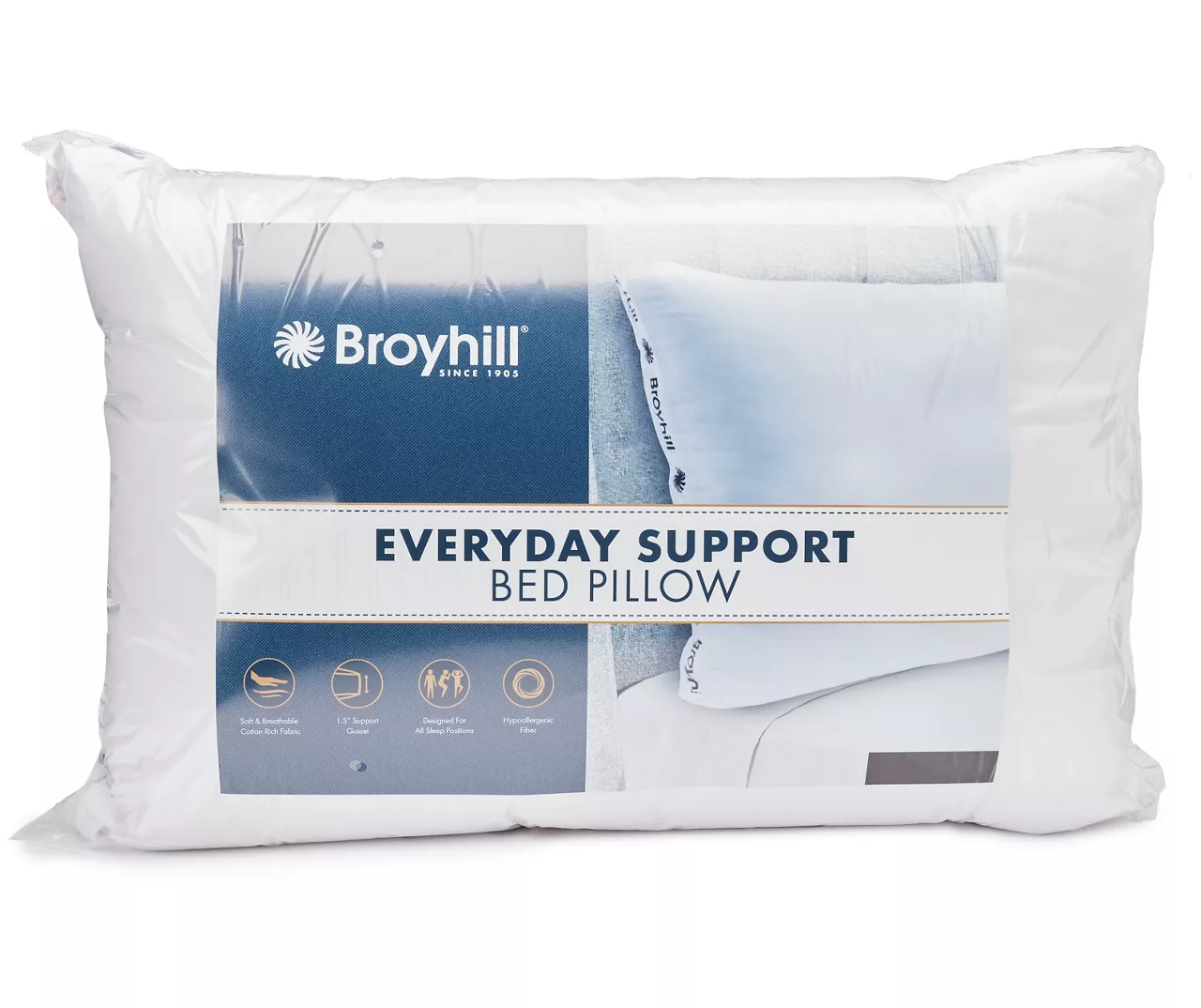 Everyday Support White Standard Pillow 3 Everyday Support White Standard Pillow