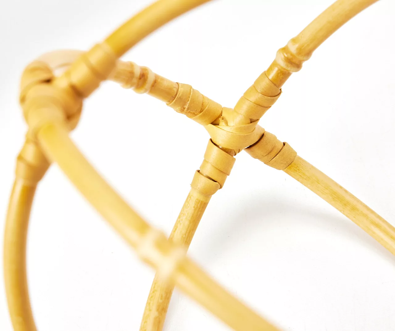 Wild Sedona Bamboo Look Metal Orb Tabletop Decor 4 Wild Sedona Bamboo Look Metal Orb Tabletop Decor - Image 2