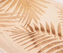 Wild Sedona Brown Etched Palm Wood Tray -Broyhill 810601629 A8 2