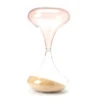 Wild Sedona Clear & Pink 2-Tone Decorative Hourglass -Broyhill 810601968 A0