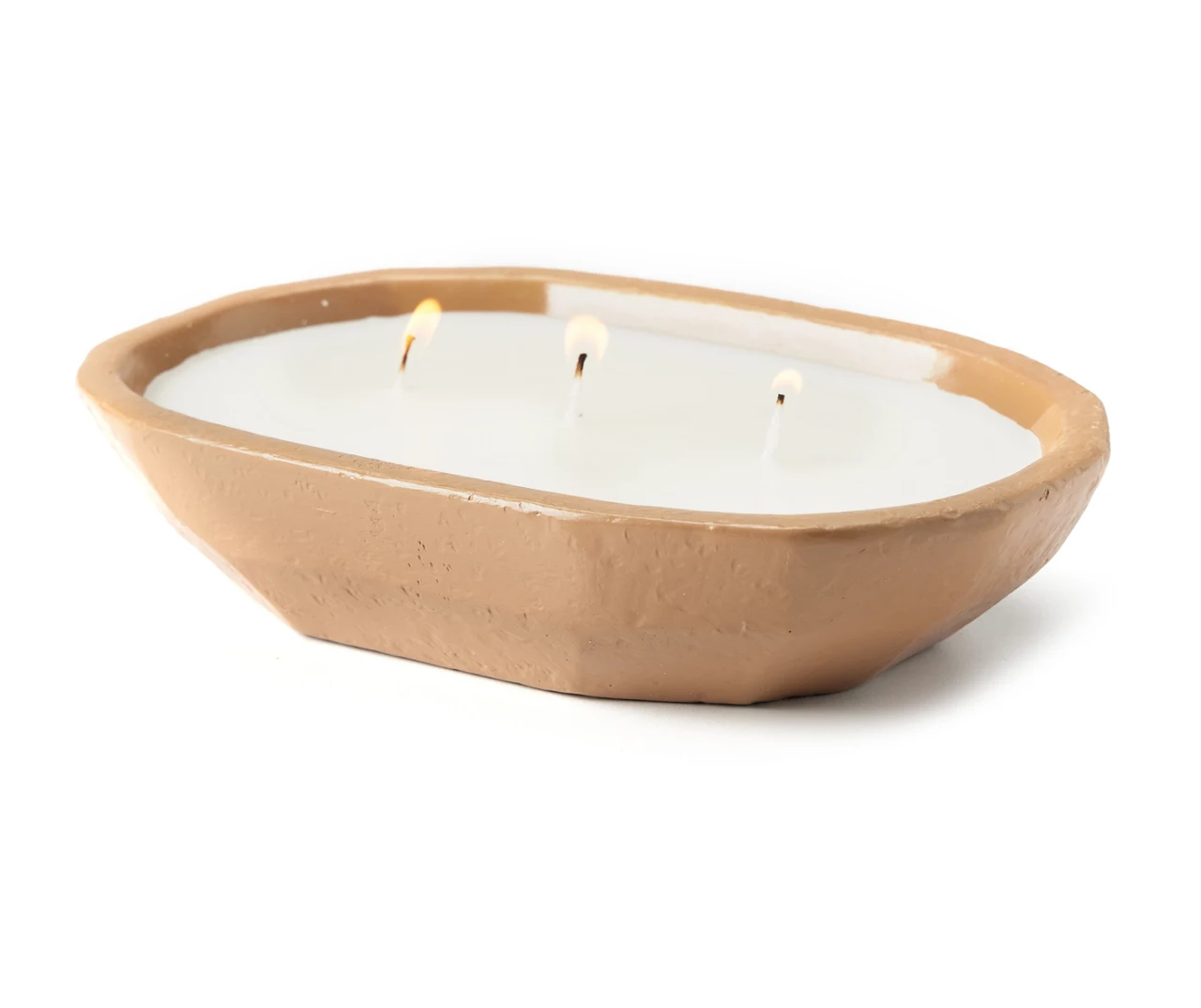 Wild Sedona Cozy Welcome Tan 3-Wick Boat Candle, 9 Oz. 4 Wild Sedona Cozy Welcome Tan 3-Wick Boat Candle, 9 Oz. - Image 2