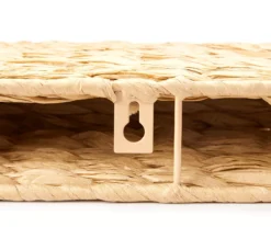 Natural Brown Woven Wall Shelf, 2-Pack -Broyhill 810602435 A8 5