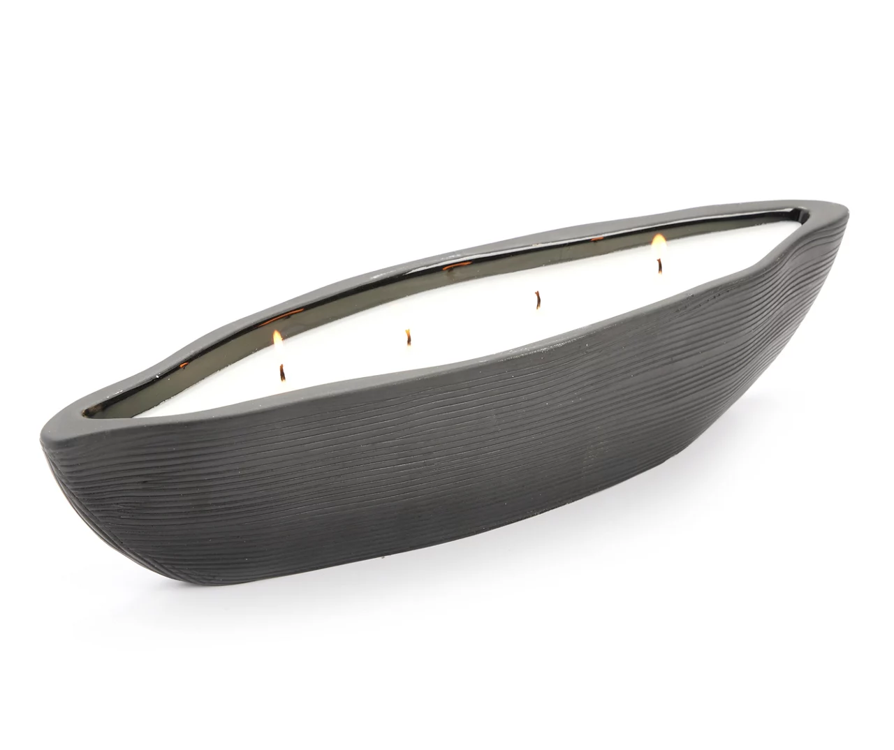 Homeward Sandalwood Fig 4-Wick Ceramic Boat Candle, 27 Oz. 4 Homeward Sandalwood Fig 4-Wick Ceramic Boat Candle, 27 Oz. - Image 2