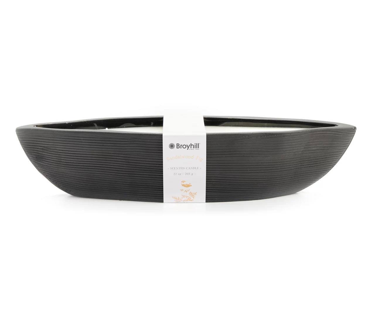 Homeward Sandalwood Fig 4-Wick Ceramic Boat Candle, 27 Oz. 3 Homeward Sandalwood Fig 4-Wick Ceramic Boat Candle, 27 Oz.