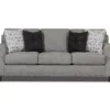 Alexandria Gray Chenille Sofa -Broyhill 810616679 A0 1
