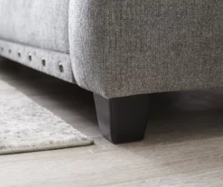 Alexandria Gray Chenille Sofa -Broyhill 810616679 810616680 B0 4