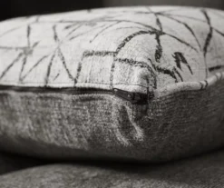 Alexandria Gray Chenille Loveseat -Broyhill 810616679 810616680 B0 5 1