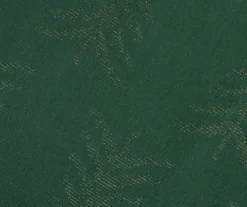 Broyhill Festive Gathering Green & Gold Trees Fabric Tablecloth -Broyhill 810616968 810616931 810616967 810616966 A8 1